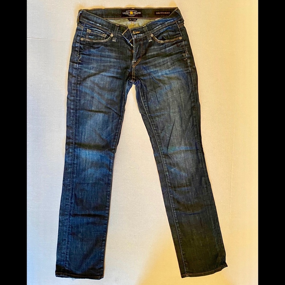Lucky Zoe Straight Leg Jeans 2/26